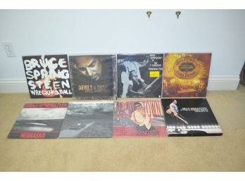 Lot Of 8 Bruce Springsteen Records