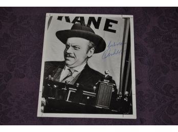 Orson Welles 'Citizen Kane' Autographed 8x10 Photo With COA