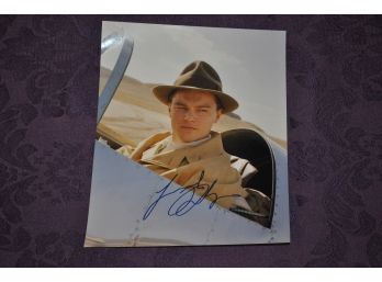 Leonardo Dicaprio 'The Aviator' Autographed 8x10 Photo With COA