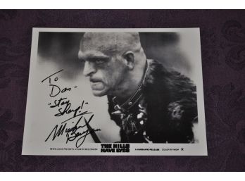 Michael Berryman The Hills Have Eyes Autographed 8x10 Photo