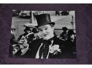 Jack Nicholson Autographed Joker Batman 8x10 Photo With COA