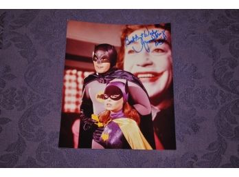 Batman BATGIRL Yvonne Craig Autographed 8x10 Photo