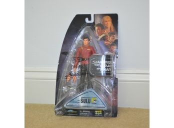 George Takei Autographed Star Trek Wrath Of Khan Commander Sulu Comic Con Figure