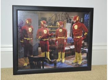The Big Bang Theory Framed Autographed Photo With COA