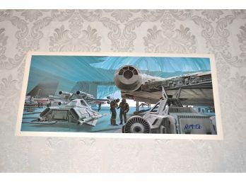 Star Wars Concept Art  Signed By Artist  Ralph McQuarrie #3