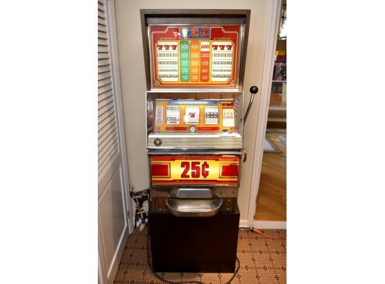 Vintage Authentic Slot Machine- Tested And Working