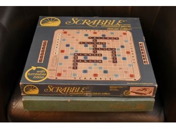 2 Vintage Scrabble Game Sets