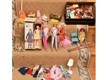 Vintage Collections Of Barbies And Toys