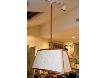 Large Hanging Track Light Chandelier 35 X 24 X 18 With 50' Drop