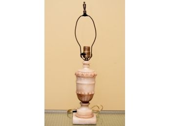 Vintage Soap Stone Table Lamp