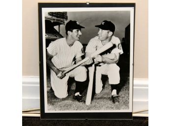 Billy Martin And Mickey Mantle 12 X 10 Framed Picture