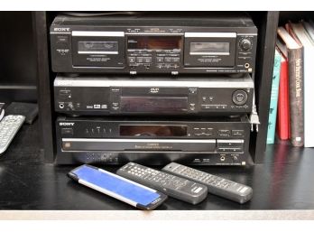 Vintage Stereo Components With Remotes