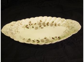 Antique 16' Oval Hand Painted Porcelain Serving Dish