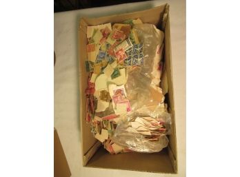 Unsearched Box Of Old Stamps #tradingposttreasurehunt