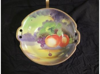 Hand Painted Porcelain Japanese Display Dish