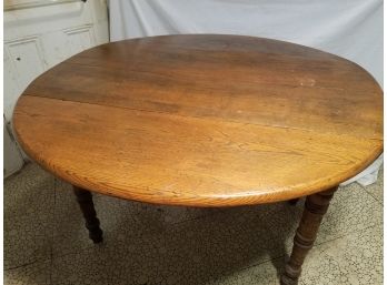 Vintage Oak Kitchen Table