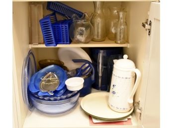Kitchen Cabinet 8 Under Blue Trays And Stuff