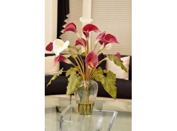 Gorgeous Calla Lily Faux Floral Arrangement