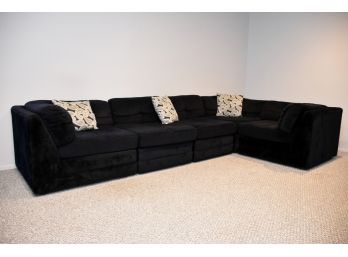5 Piece Microfiber Sectional Sofa
