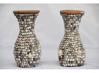 Assortment Of Clay Vases And Shells