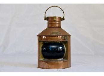 Copper Starboard Lamp