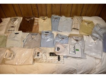 Mens New In Package Dress Shirts- Size 16 & 16.5