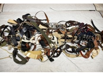 Assortment Of Womans Belts