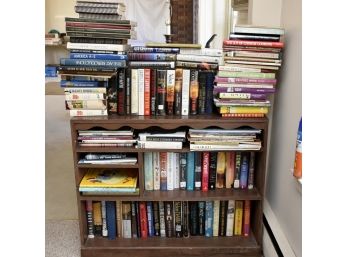 Large Assortment Of Books And Book Shelf  (Right Side)
