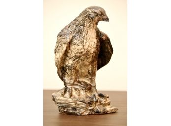Candian Wood Carved Eagle Figurine Statue