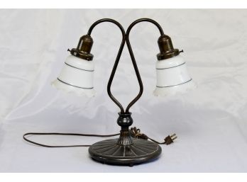 Brass Tulip Desk Lamp