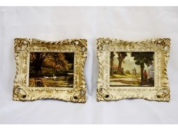 2 Petite Framed Pictures 7x6
