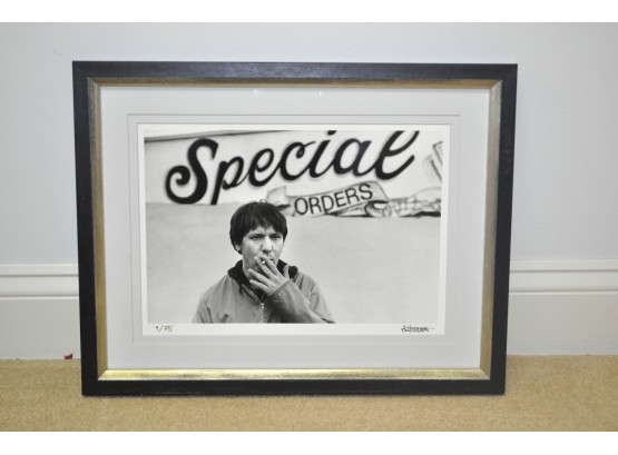 Elliott Smith Photograph Signed And Numbered By Photographer Autumn De Wilde With COA