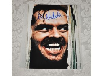 Jack Nicholson 'The Shining' Signed 8x10 Photograph With COA