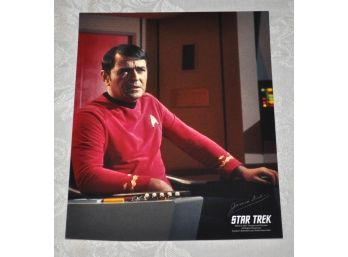 James Doohan 'Star Trek' Signed 8x10 Photograph With COA