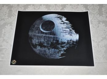 Officially Licensed Star Wars Death Star Photograph 2009