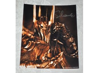 Sala Baker 'The Lord Of The Rings' Signed 8x10 Photograph With COA