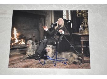 Jason Isaacs  Harry Potter Signed 8x10 Photograph With COA