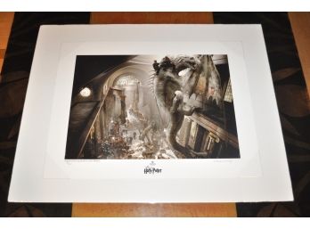 The Art Of Harry Potter Film Series 'Escape On The Dragon' Limited Edition Giclee Signed And Numbered