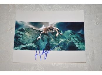 Andy Serkis 'The Lord Of The Rings' Signed 8x10 Photograph With COA