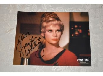 Grace Lee Whitney 'Star Trek' Signed 8x10 Photograph With COA