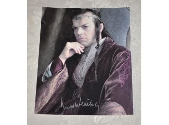 Hugo Weaving 'The Lord Of The Rings' Signed 8x10 Photograph With COA