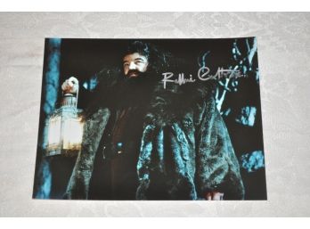 Robbie Coltrane Harry Potter Signed 8x10 Photograph With COA