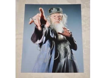 Michael Gambon Harry Potter Signed 8x10 Photograph With COA