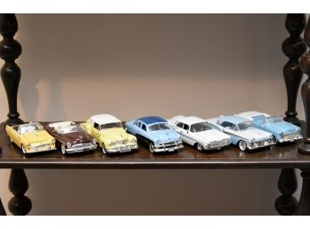 Collection Of 7 1950's Automobiles