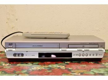 JVC Dvd And Vcr Combo With Movies