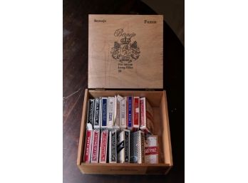 Cards In Cigar Box