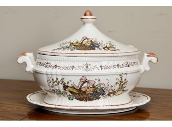 Soup Tureen With Ladle