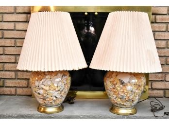 Gorgeous Sea Shell Table Lamps