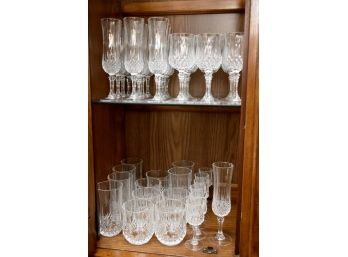 Left Side Cabinet Glassware