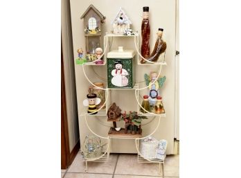 Wire Rack With Accoutrements